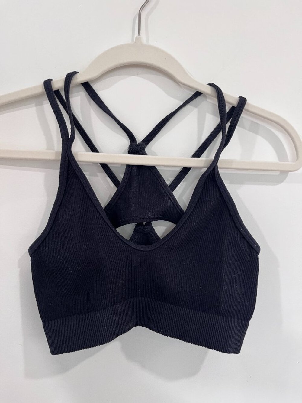 Free People Ribbed Racerback Bra